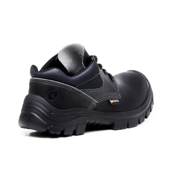 1010 Zapato Piel Cuero Napa Negro - Imagen 2