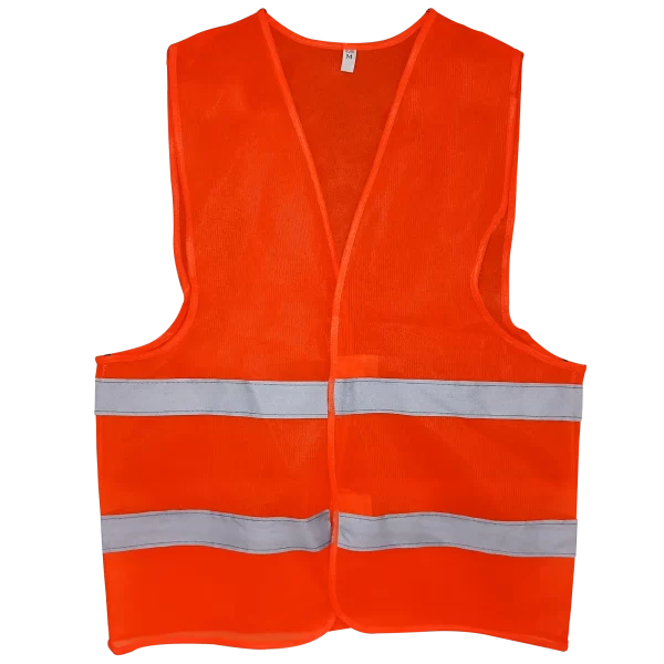 CHALECO VIAL VERDE Y NARANJA