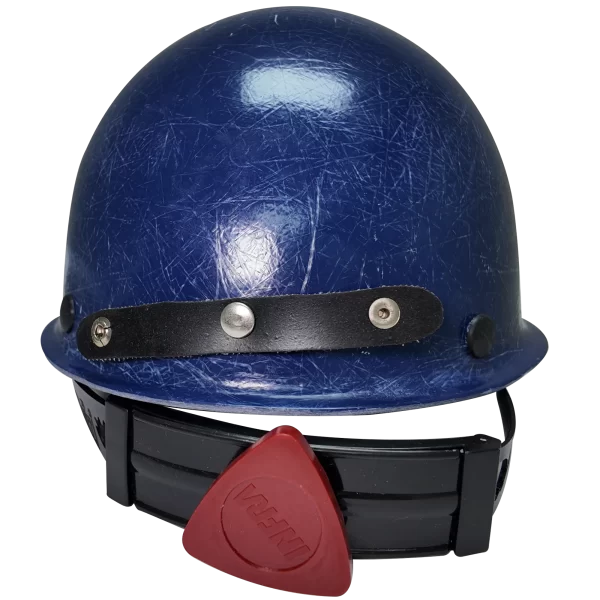 CASCO FIBRA DE VIDRIO ESTILO MINERO AZUL - Imagen 4