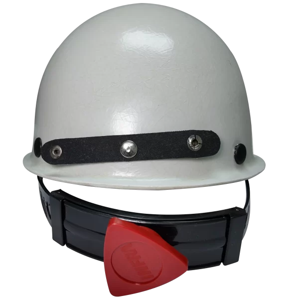 CASCO FIBRA DE VIDRIO ESTILO MINERO BLANCO - Imagen 4