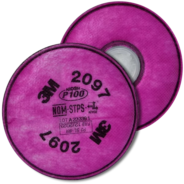 FILTRO 2097 VAPORES ORGÁNICOS  (POR PAR)                                                   *Aprobación NIOSH. - Imagen 2