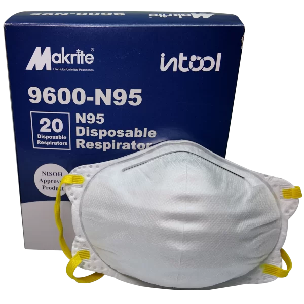 MASC. MAKRITE 9600-N95 BLANCA                                    (CAJA DE 20 UND) FACTURAR POR UNIDAD