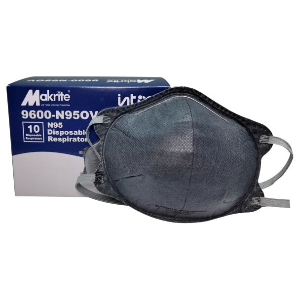 MASC. MAKRITE 9600-N95OV NEGRA                           (CAJA DE 10 UND) FACTURAR POR UNIDAD