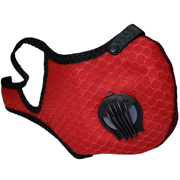 MASCARILLA  DEPORTIVA ROJA - Imagen 2